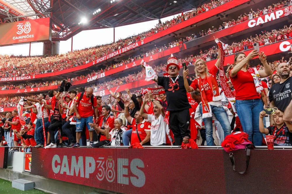 Fans von Benfica Lissabon