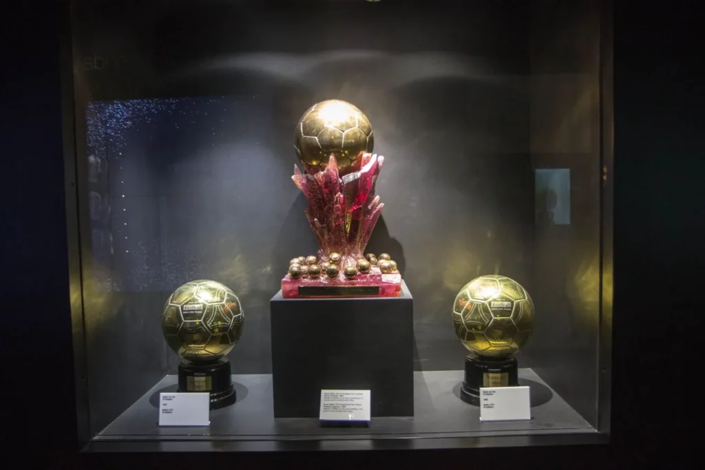 Super Ballon d'Or im Museum in Madrid