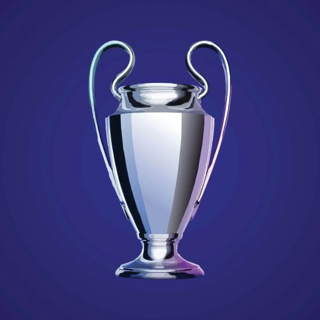 CL-Pokal als Vektorgrafik