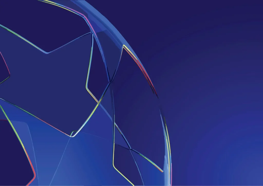 Sterne auf dem Champions League Logo